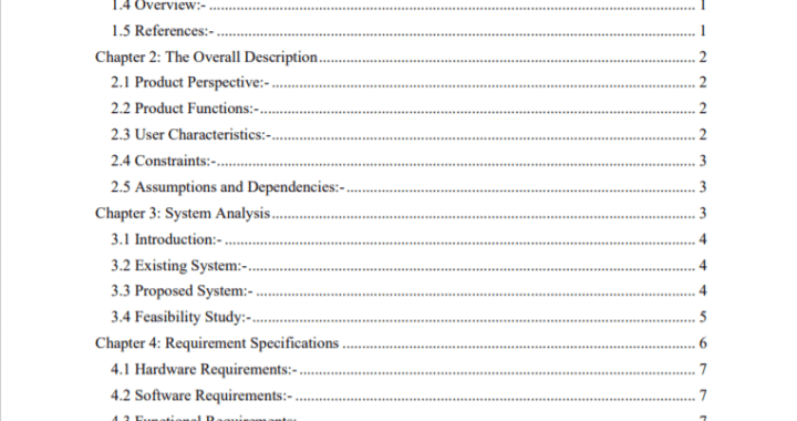 Android Attendance Management System documentation, report, synopsis