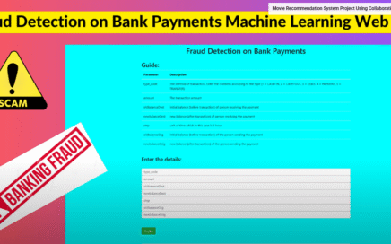 Fraud detection on bank payments machine learning project