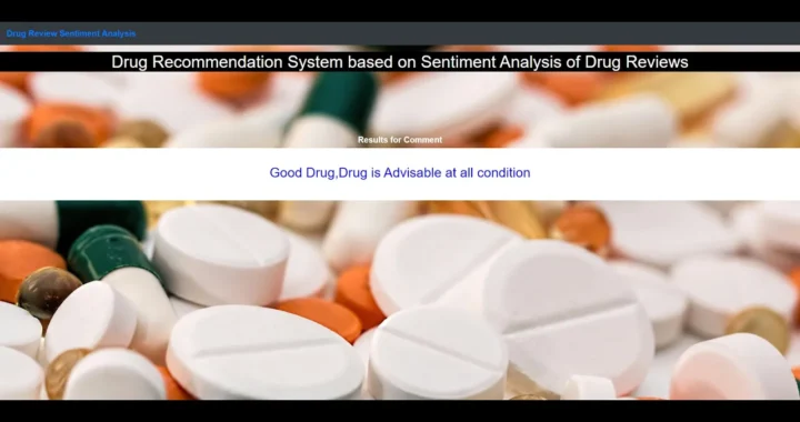 Drug Recommendation System based on Sentiment Analysis of Drug Reviews