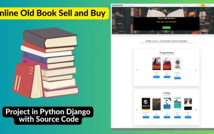Old Book Sell and Buy Project in Django