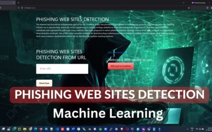 Phishing Websites Detection using Machine Learning