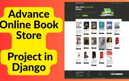 Advance Online Book Store Project in Django Python