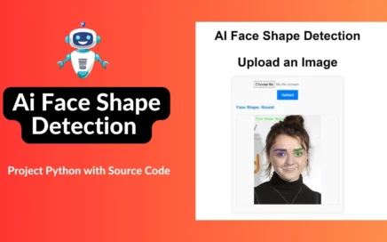 Ai Face Shape Detection Project Python with Source Code