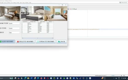 Hotel Management System Project Java Swing GUI and MySQL