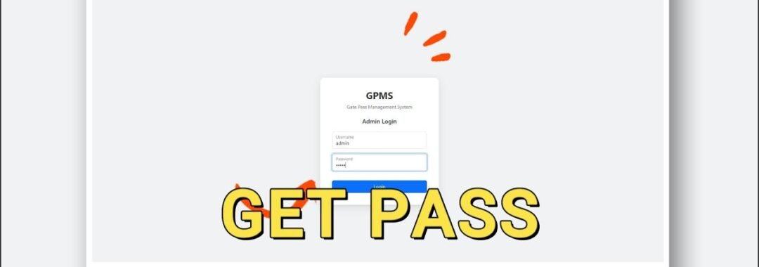 Gate Pass Management System PHP MySQL