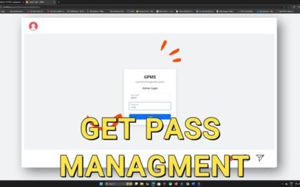 Gate Pass Management System PHP MySQL
