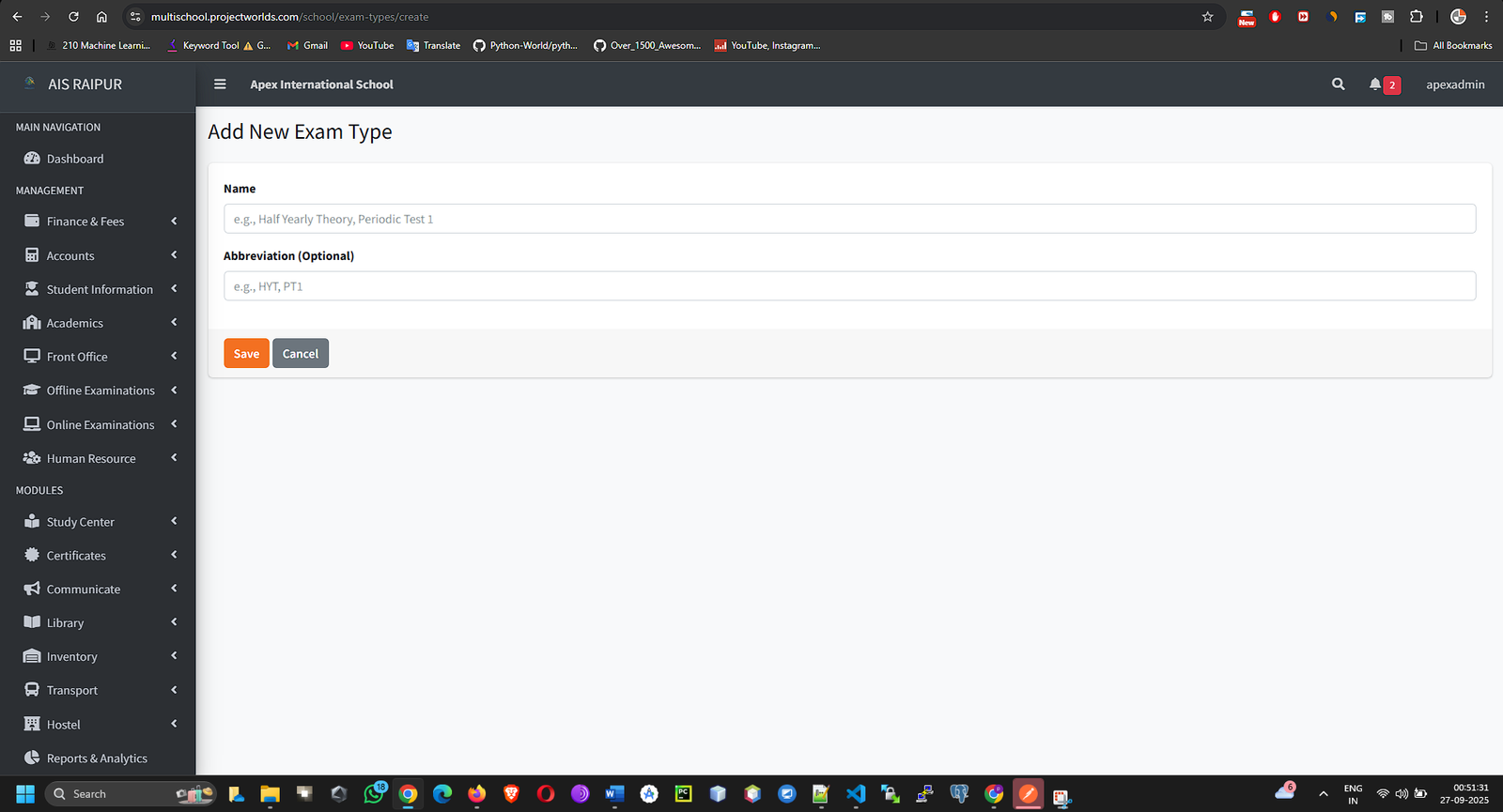 Exams_Setup_AddNewExamType_Modal.png