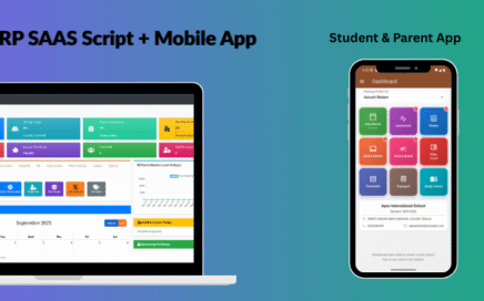Multi School ERP SAAS Script + Mobile App (1)