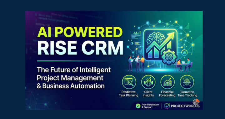 AI Powered RISE CRM – Project Management & Business Automation