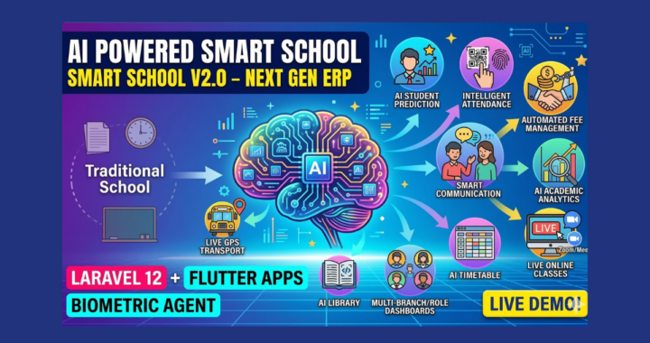 AI Powered Smart School – School Management System